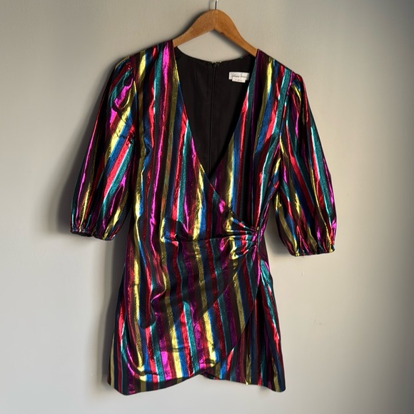 Lovers and Friends Frida Mini Dress in Rainbow - Picture 2 of 14